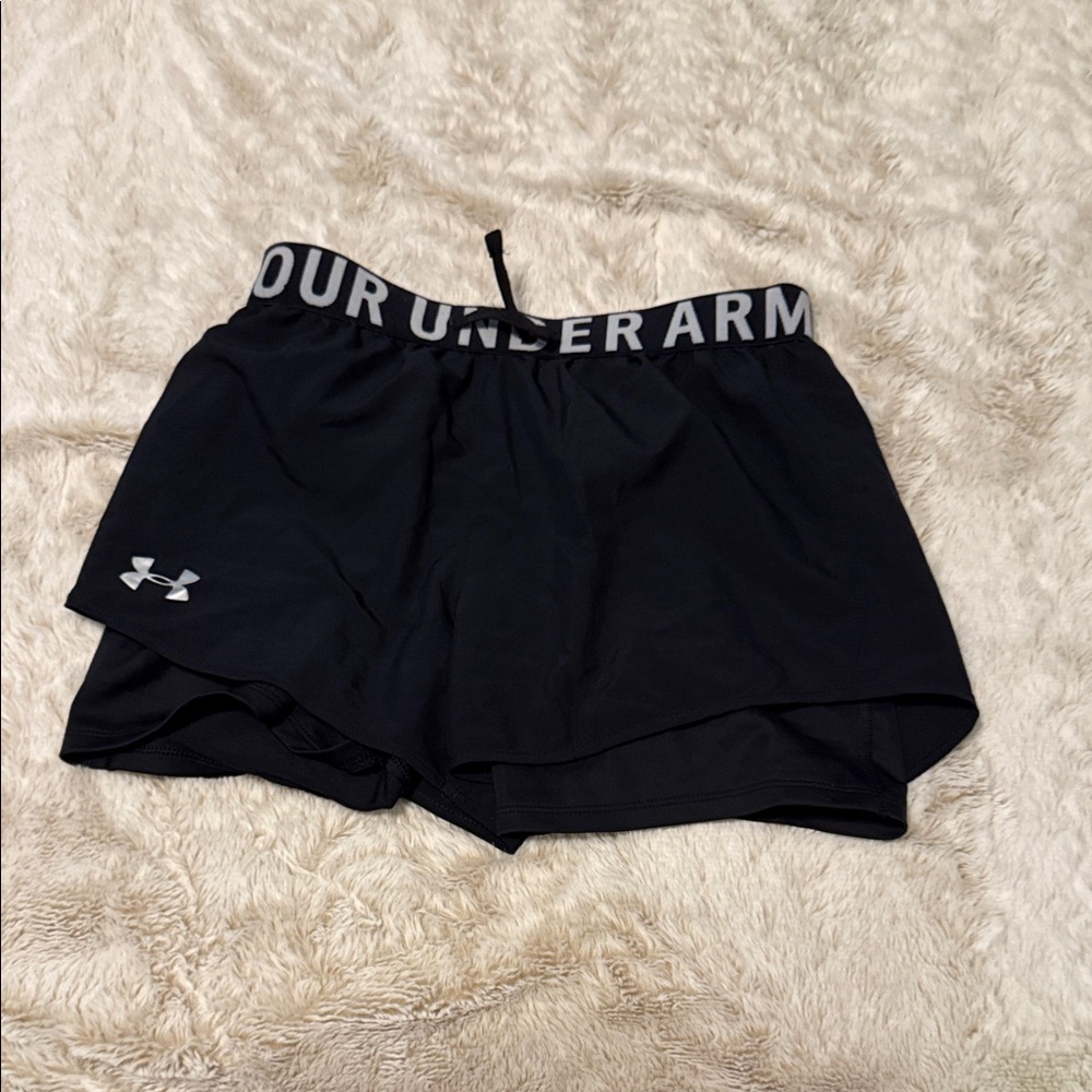 Under Armour Women's Black Athletic Shorts
